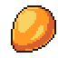 Orange Birthday Balloon